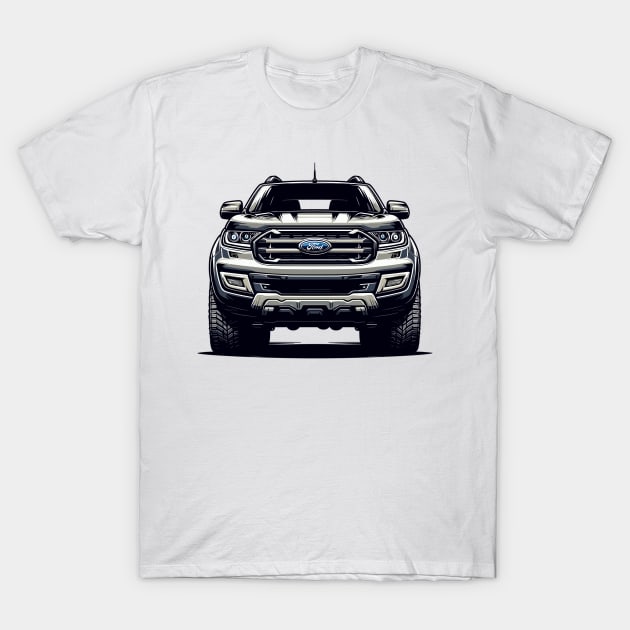 Ford Everest T-Shirt by Vehicles-Art